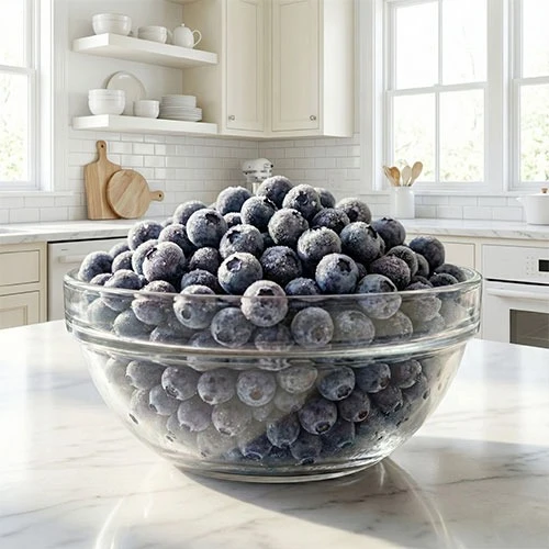 Frozen Blueberries